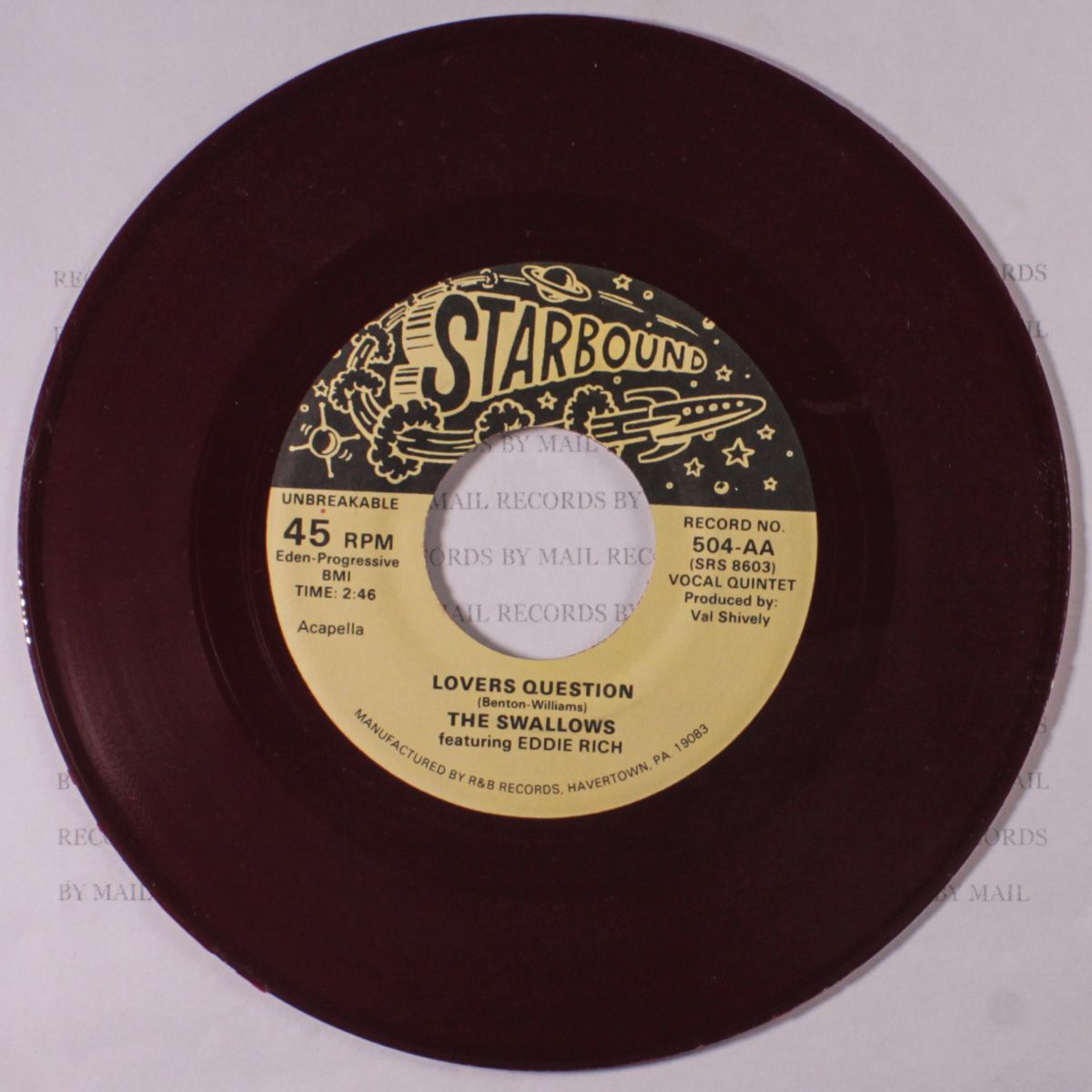 oh lonesome me / lovers question by SWALLOWS