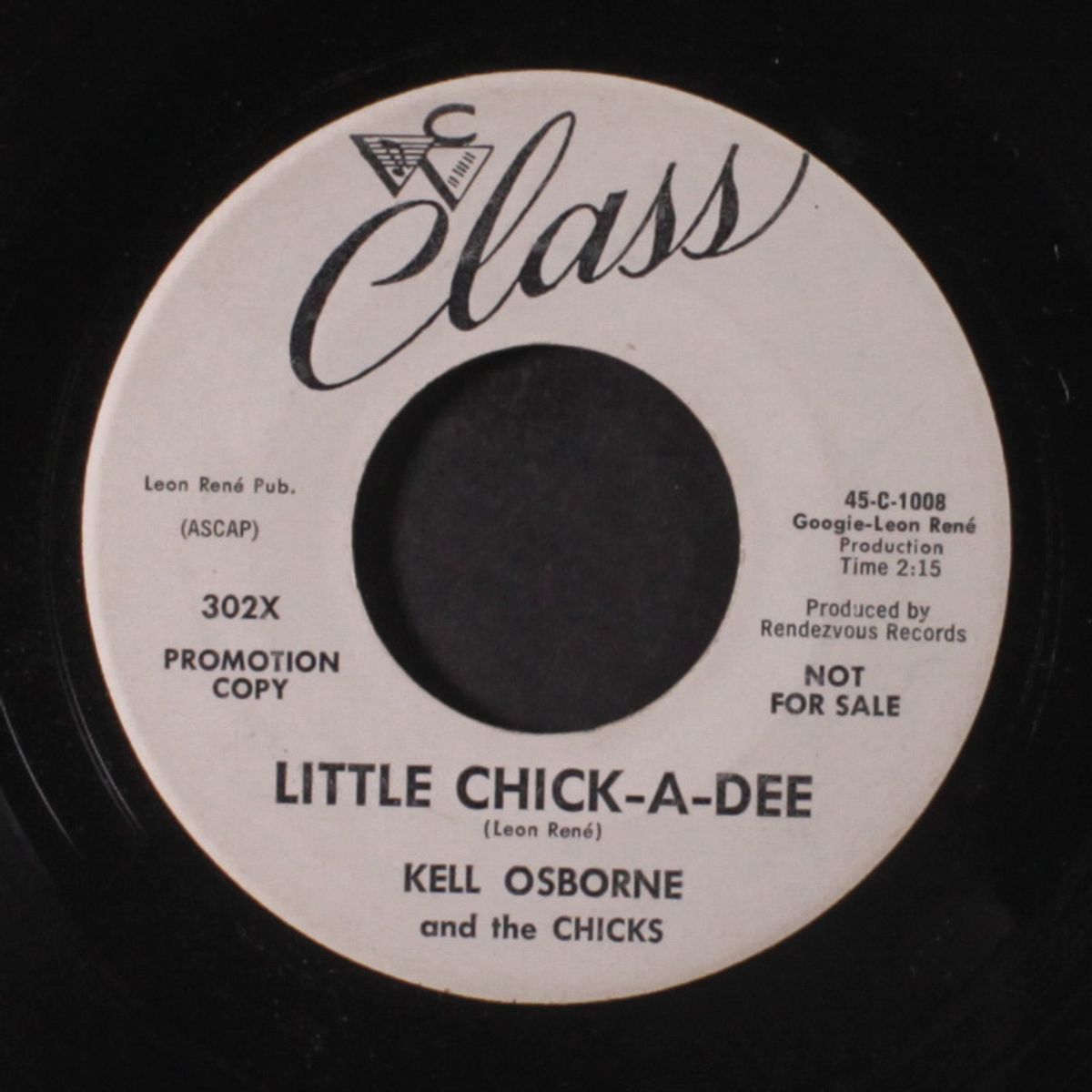 little chick-a-dee / do you mind by KELL OSBORNE & CHICKS