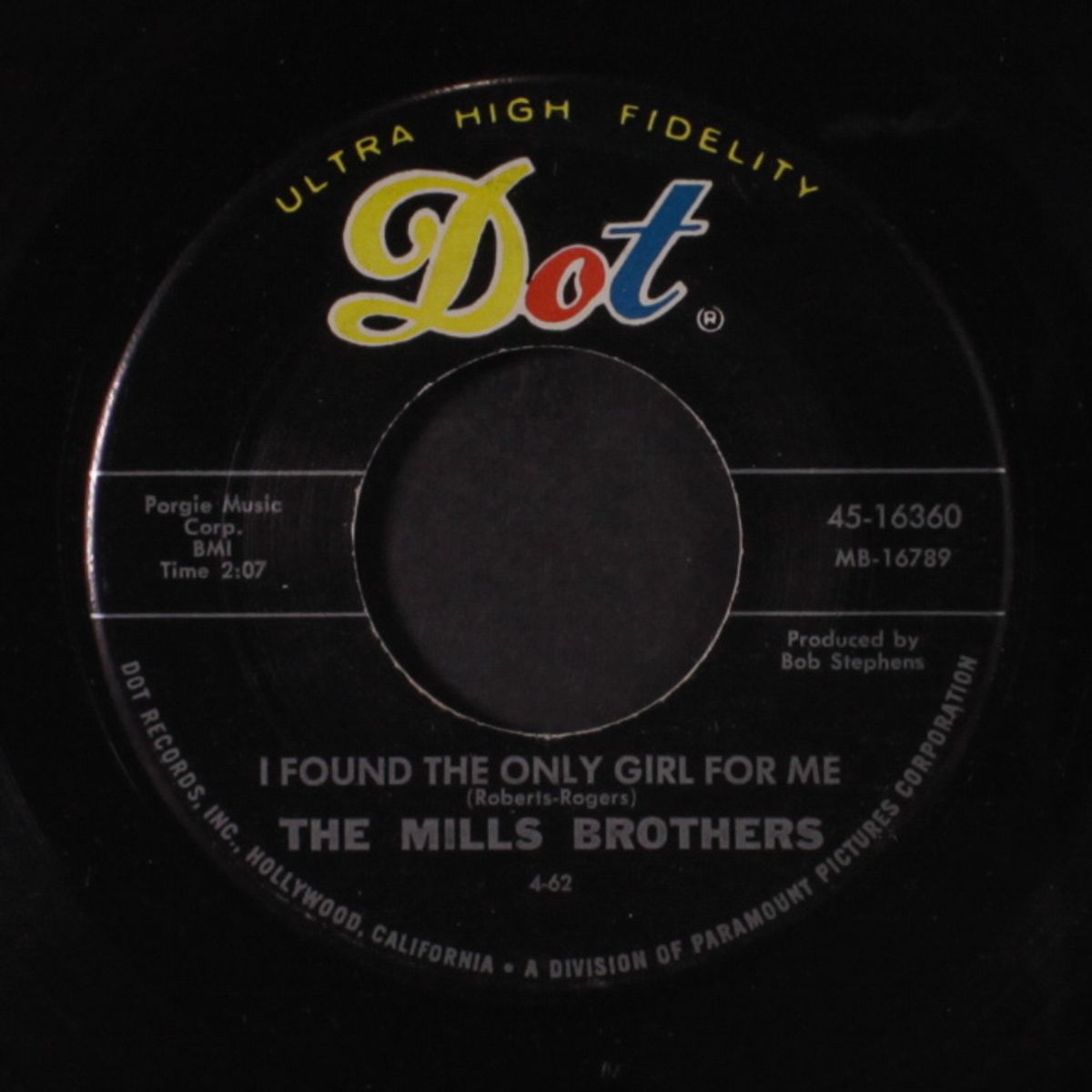queen of the senior prom by MILLS BROTHERS