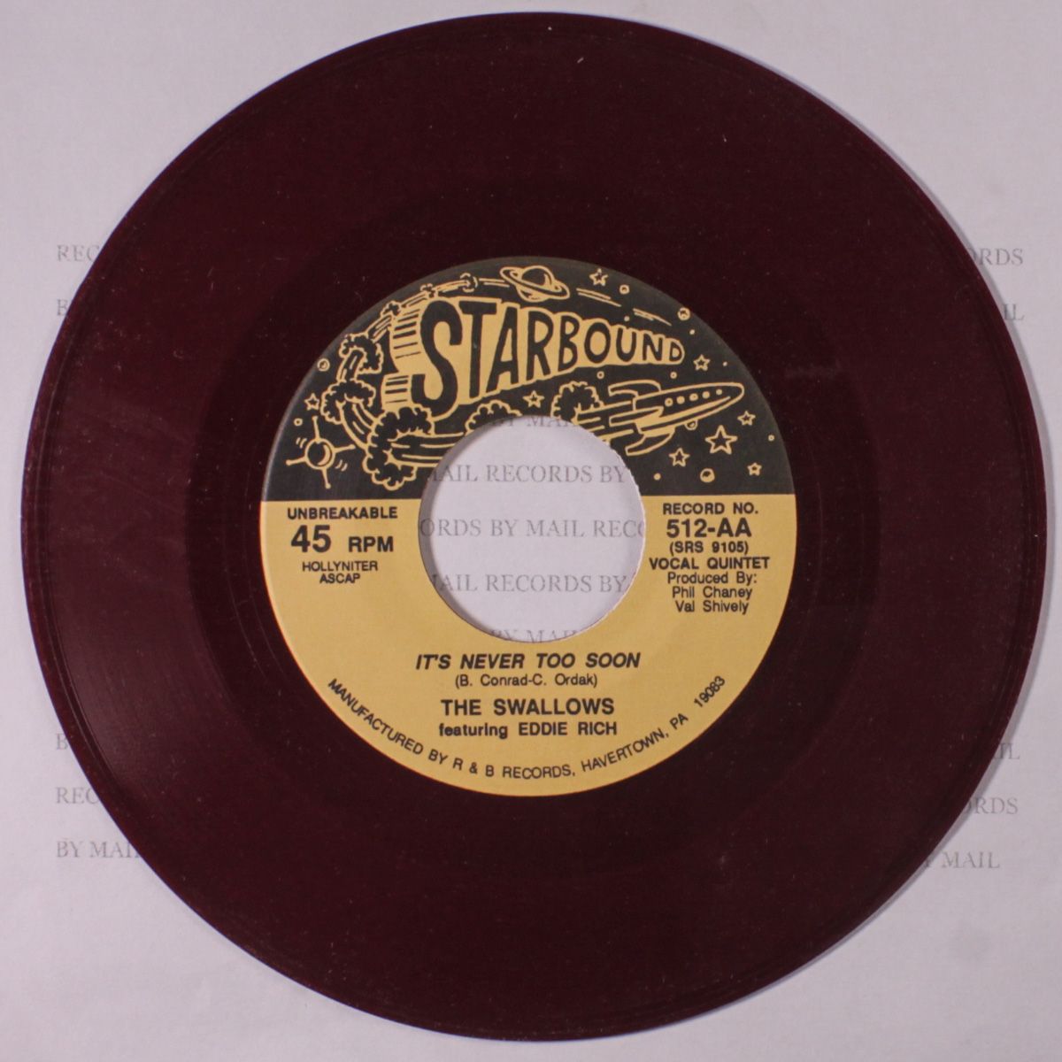 little darlin' / never too soon by SWALLOWS