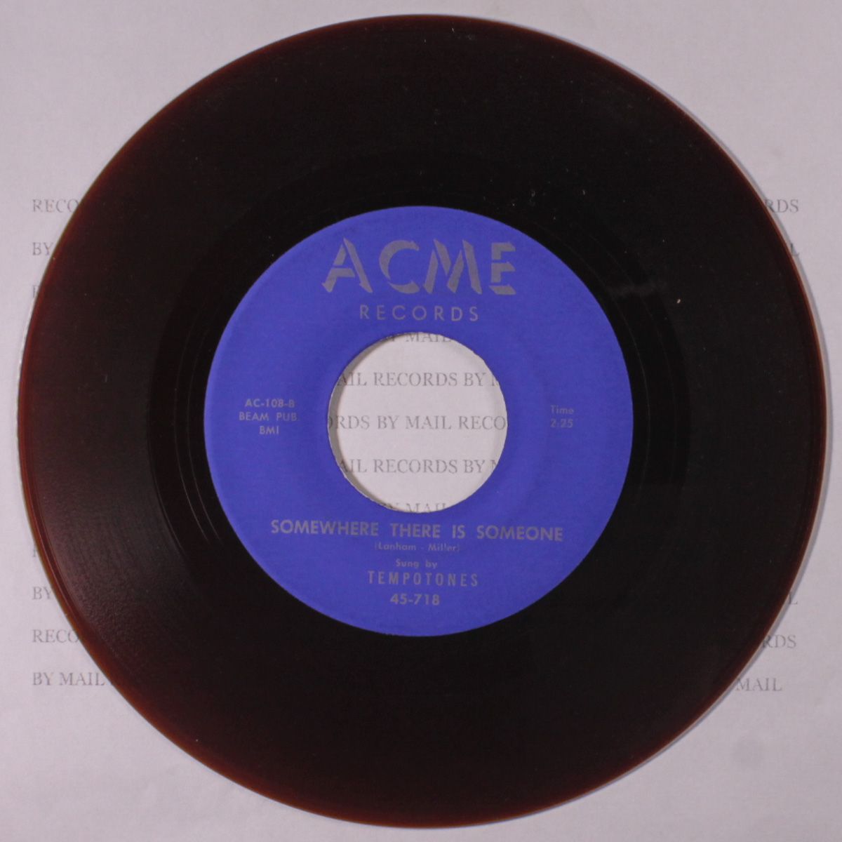 come into my heart / somewhere there is someone by TEMPOTONES