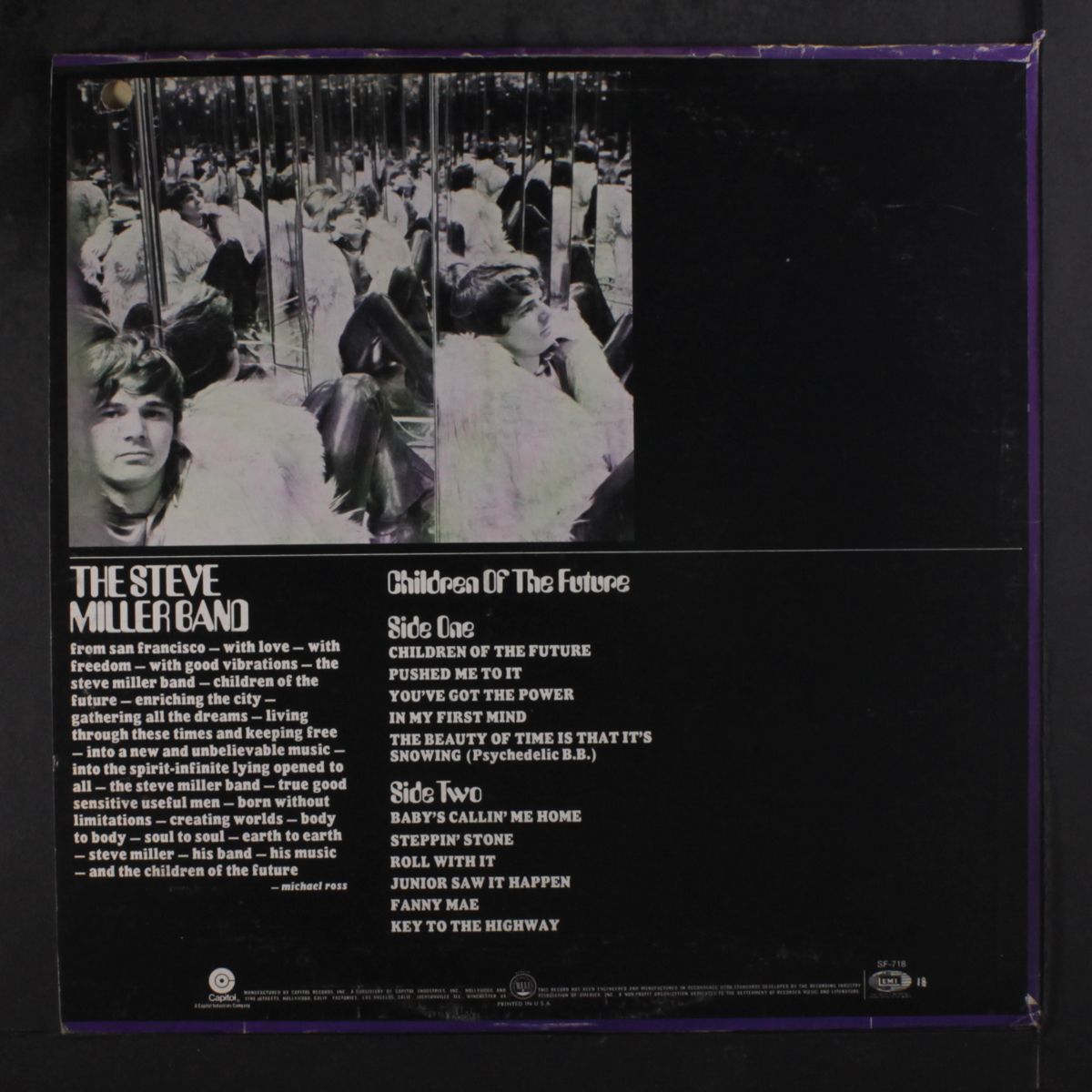 children of the future by STEVE MILLER BAND