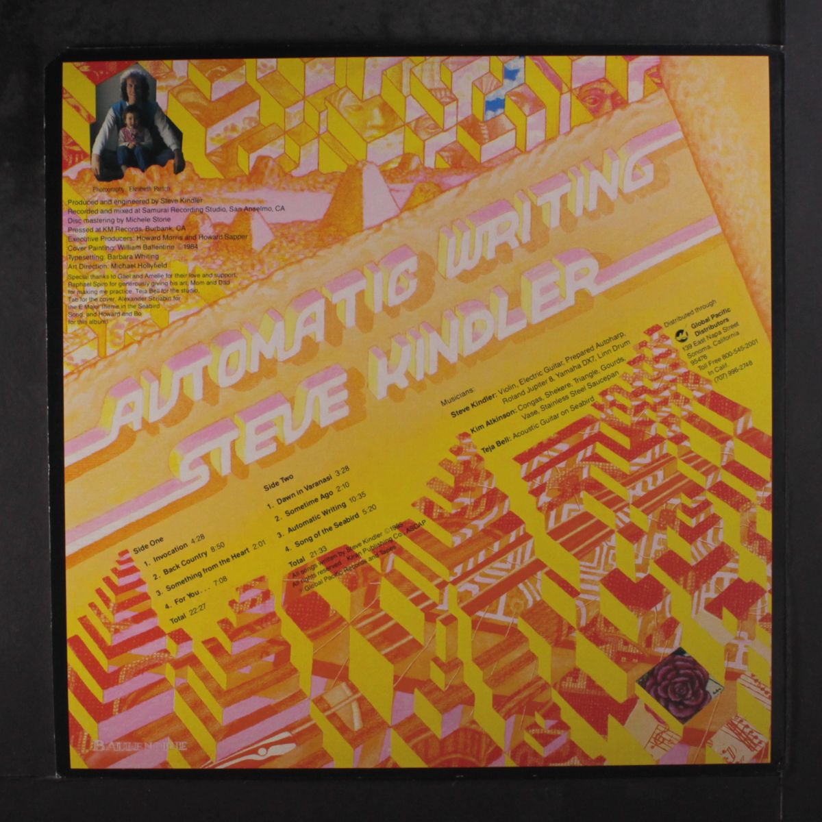 automatic writing by STEVE KINDLER