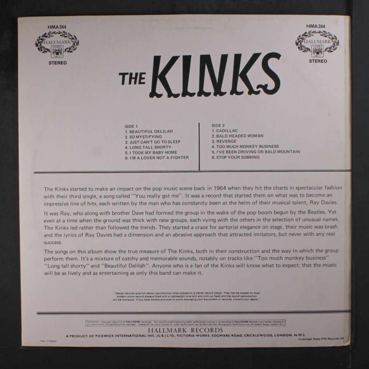 the kinks by KINKS