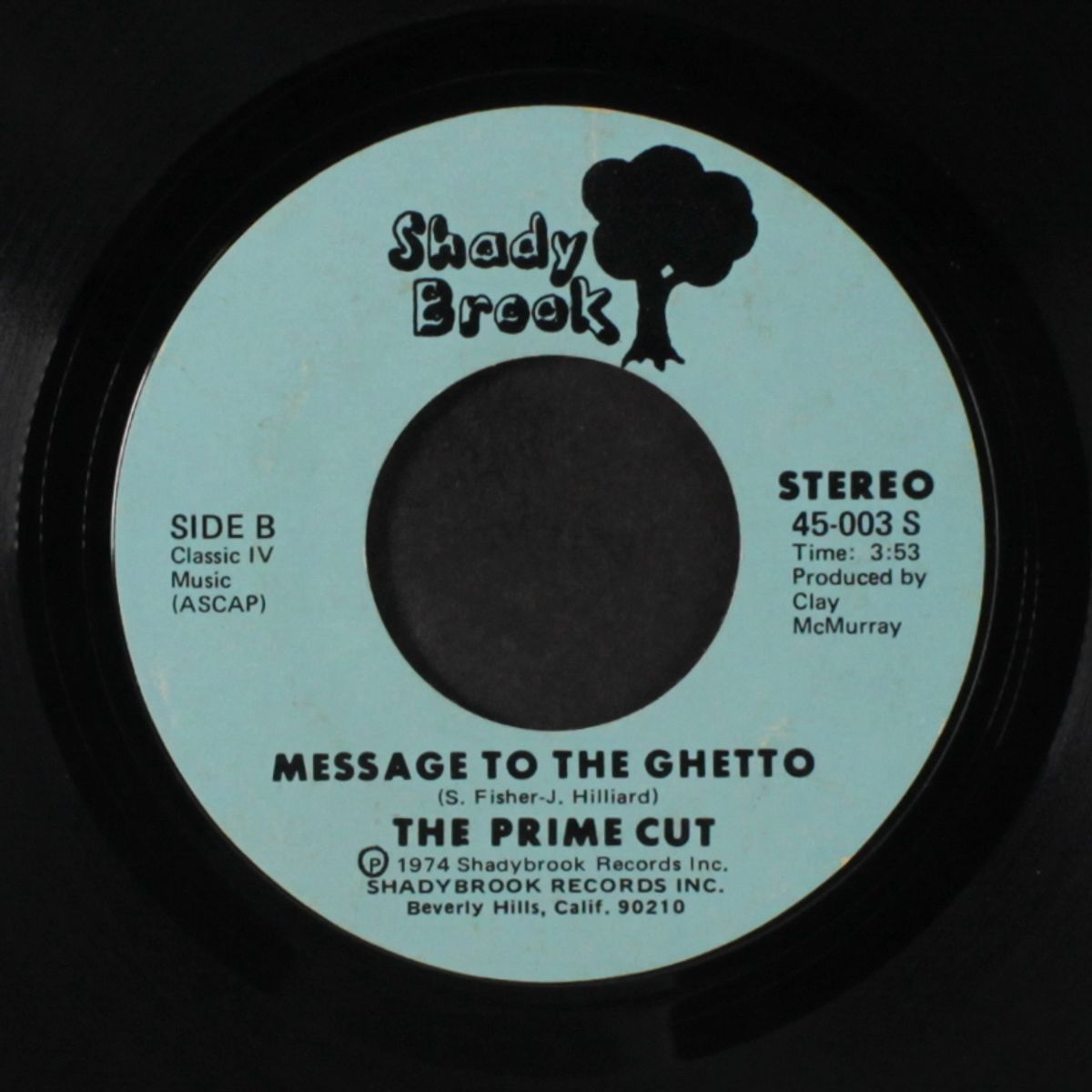 hey pearl / message to the ghetto by PRIME CUT