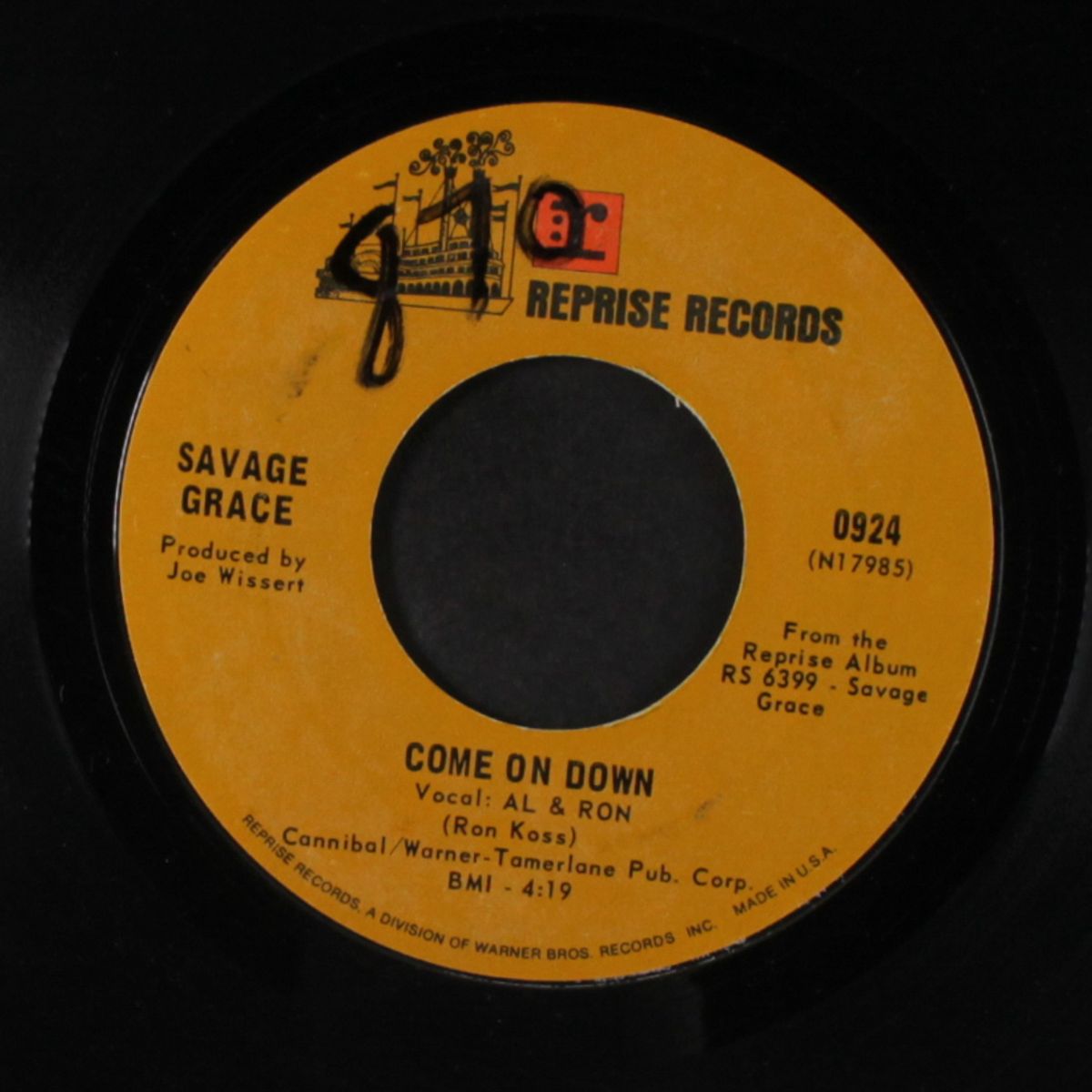 come on down / hymn to freedom by SAVAGE GRACE