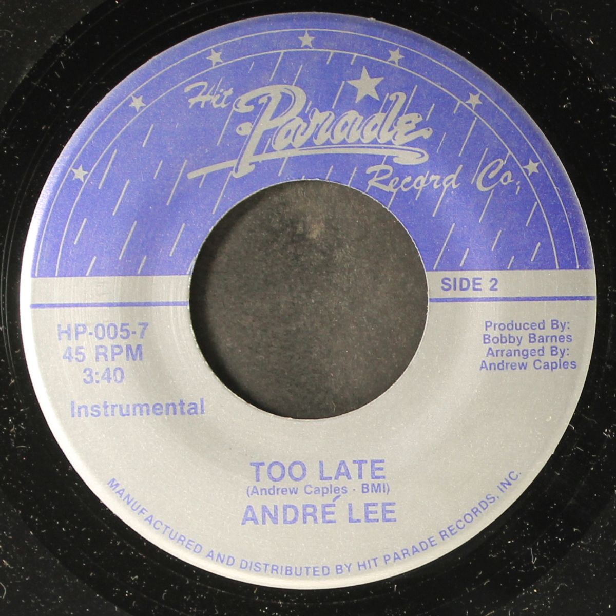 too late / instro by ANDRE LEE