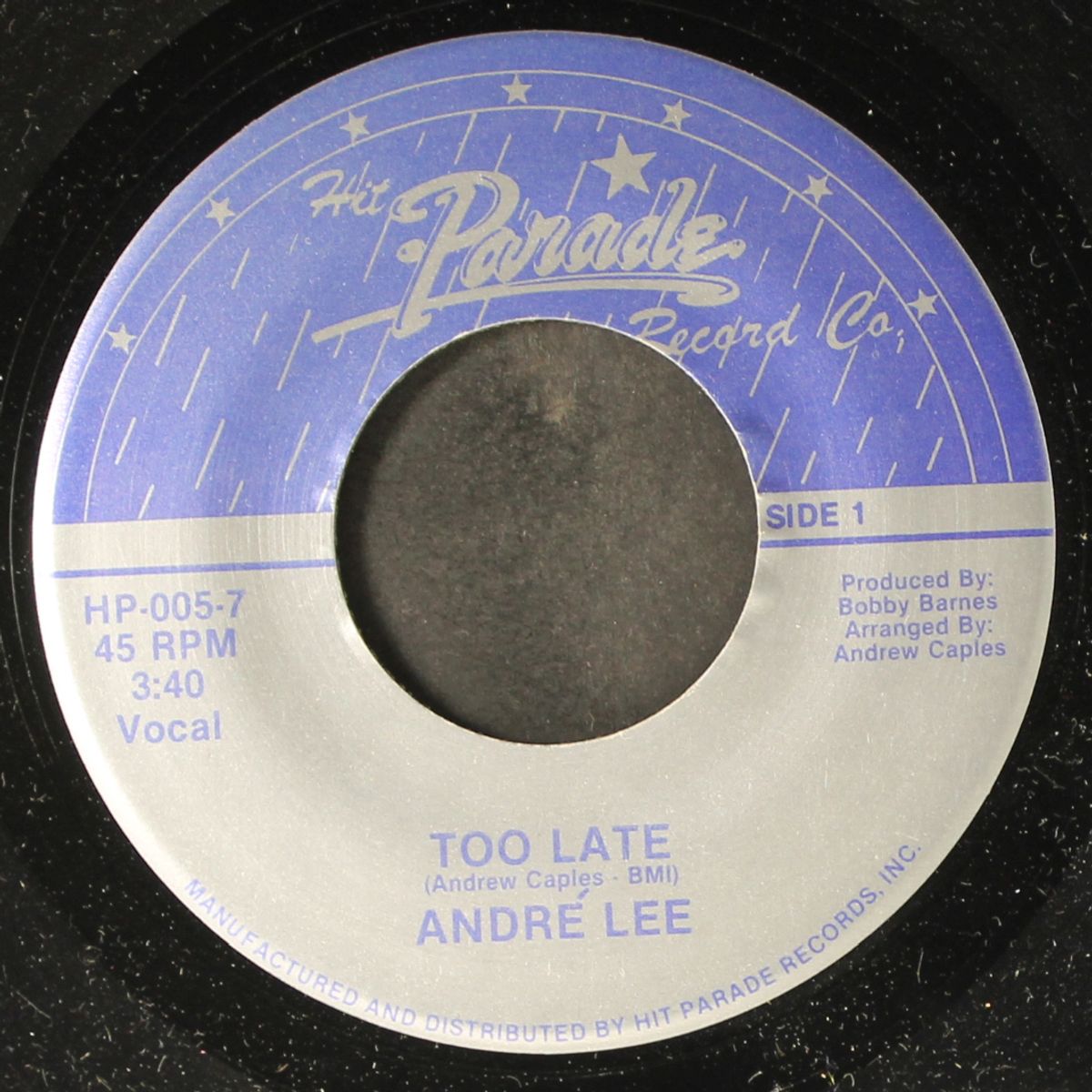 too late / instro by ANDRE LEE