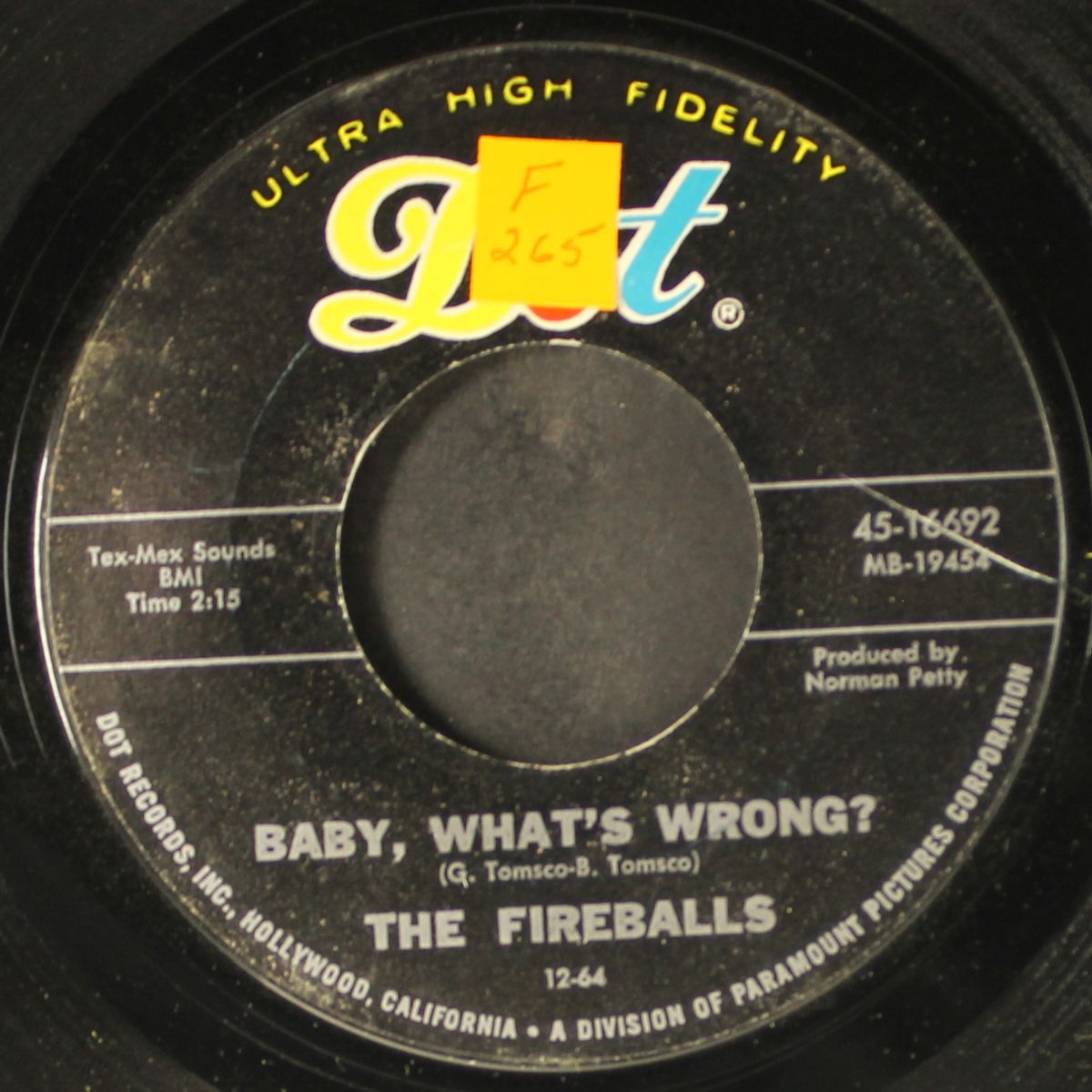 baby, what's wrong by FIREBALLS