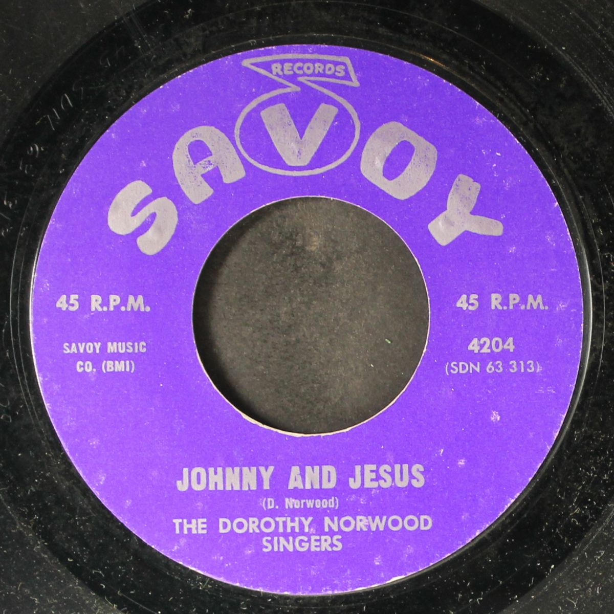 johnny and jesus by DOROTHY NORWOOD SINGERS