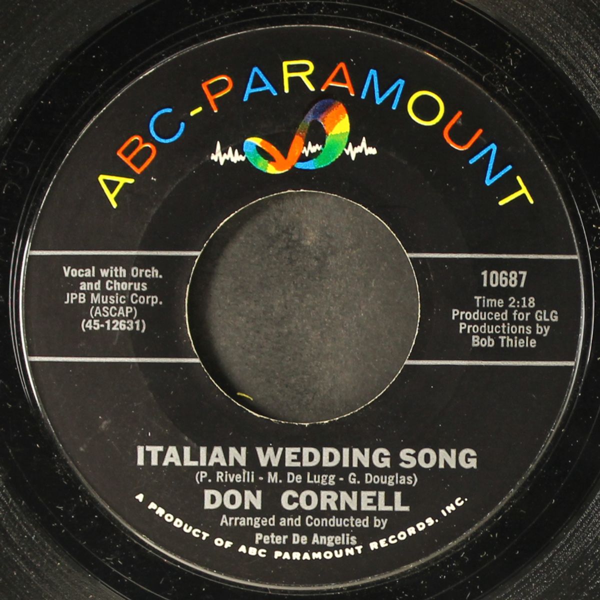 italian wedding song by DON CORNELL