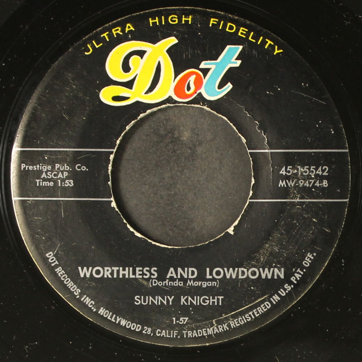 end of a dream / worthless and lowdown by SONNY KNIGHT