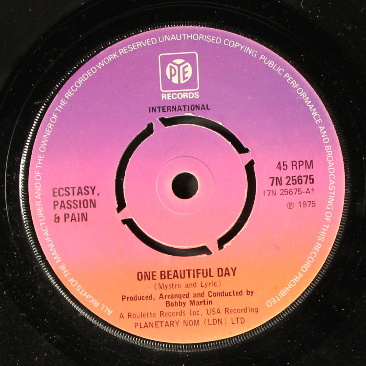 one beautiful day by ECSTASY, PASSION & PAIN