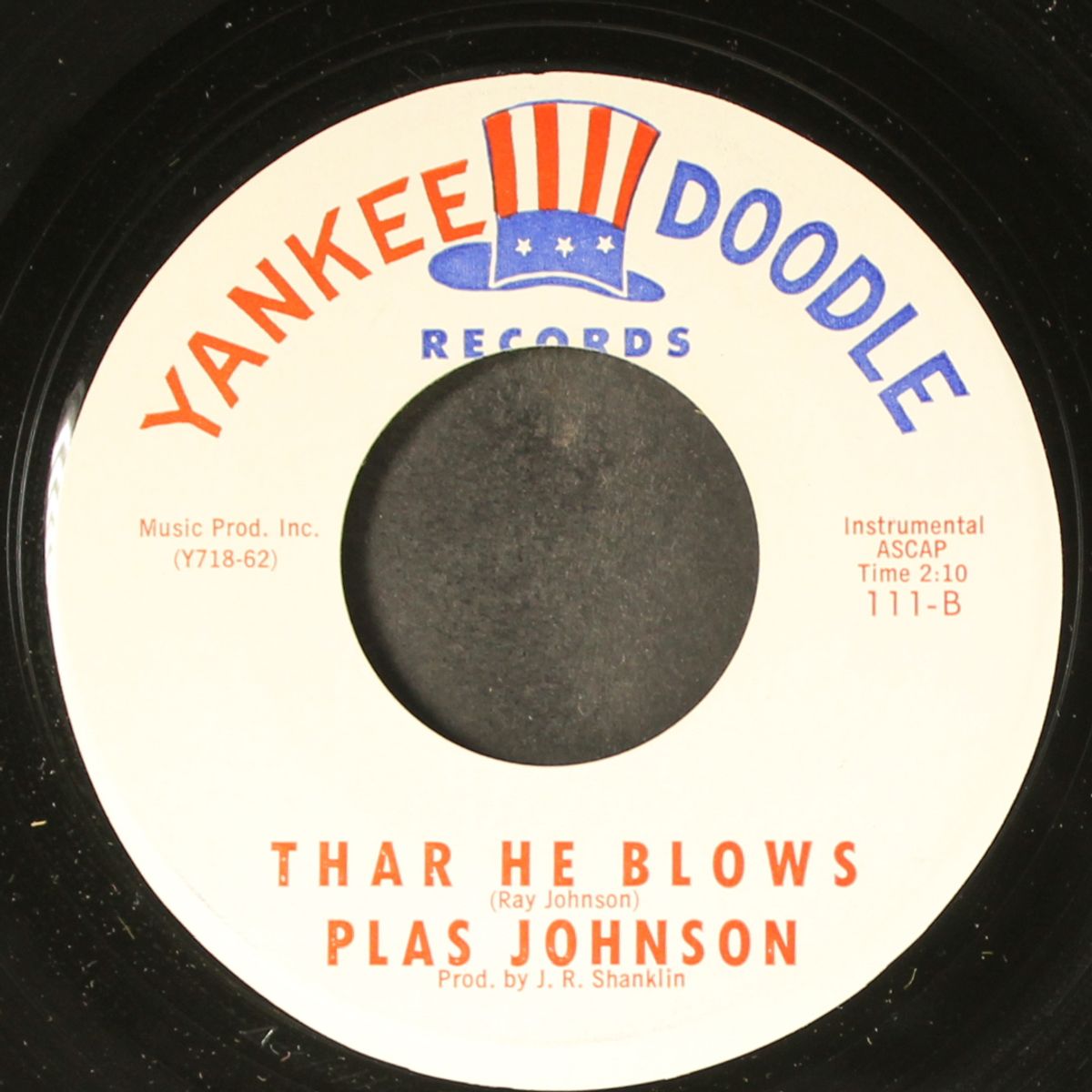 thar he blows / the music from the house next door by PLAS JOHNSON