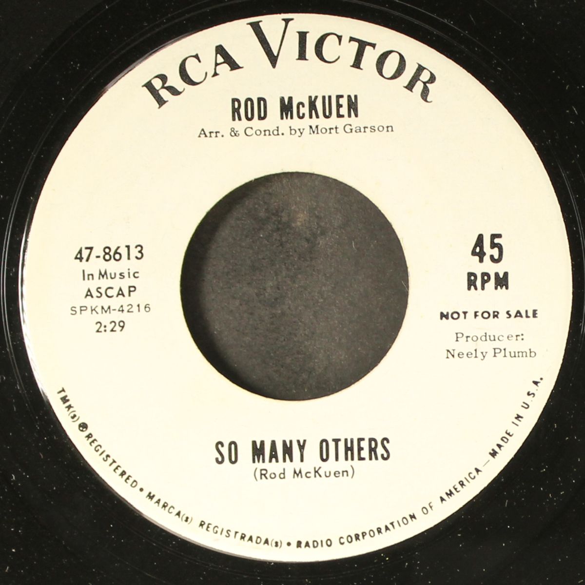 summer in my eye by ROD MCKUEN