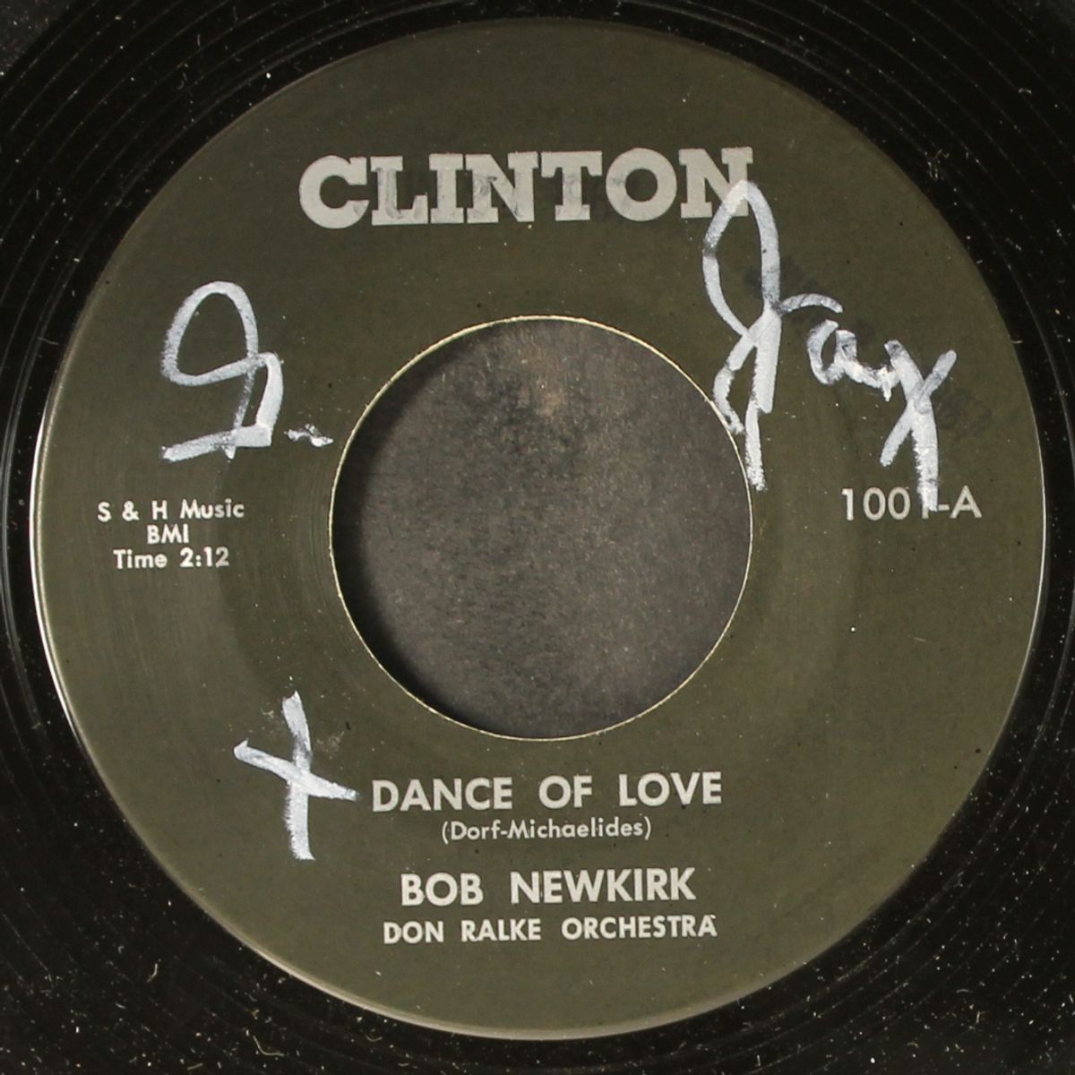 dance of love / once again by BOB NEWKIRK