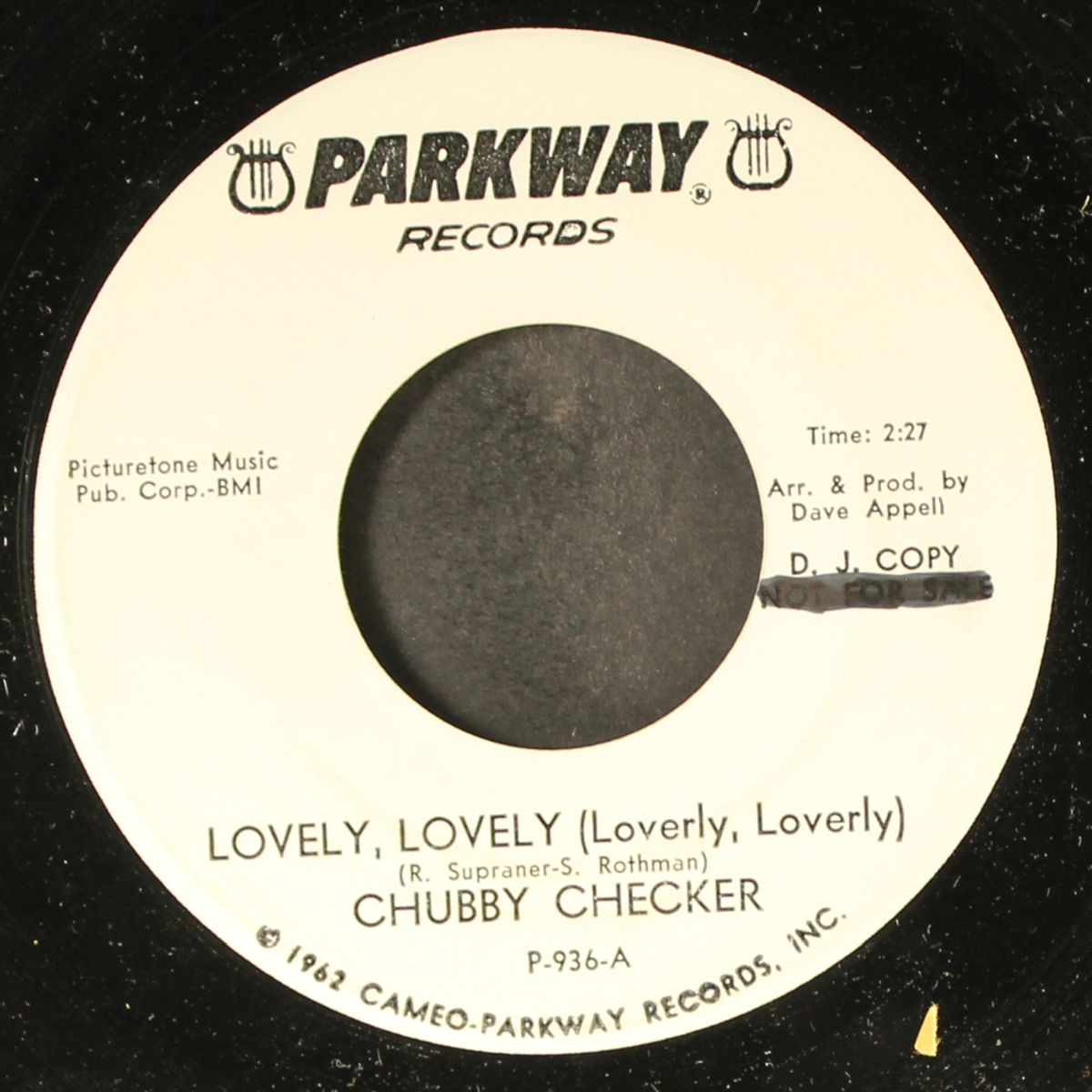 the weekend's here / lovely, lovely by CHUBBY CHECKER