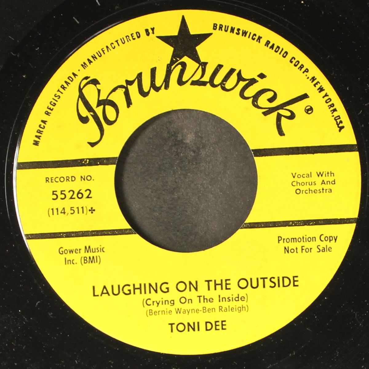 my babe / laughing on the outside by TONI DEE