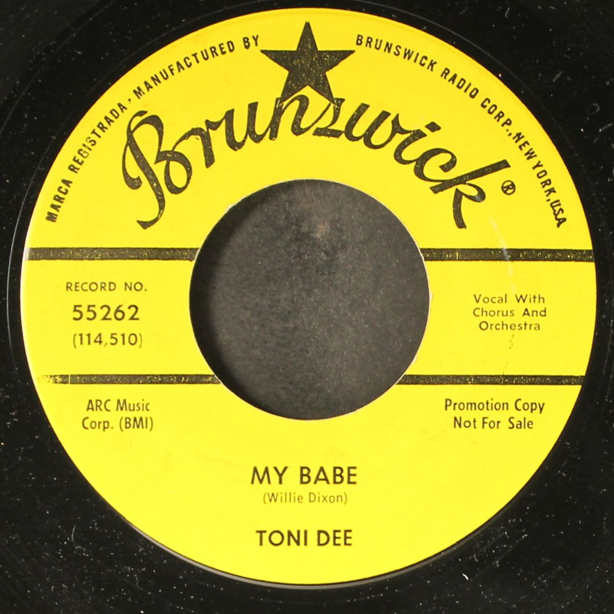 my babe / laughing on the outside by TONI DEE