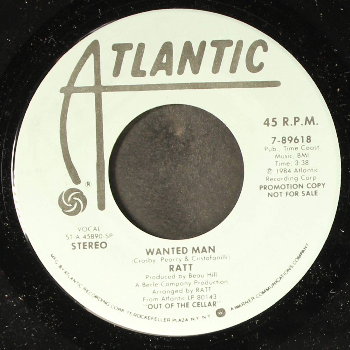wanted man / same by RATT