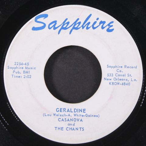CASANOVA & CHANTS