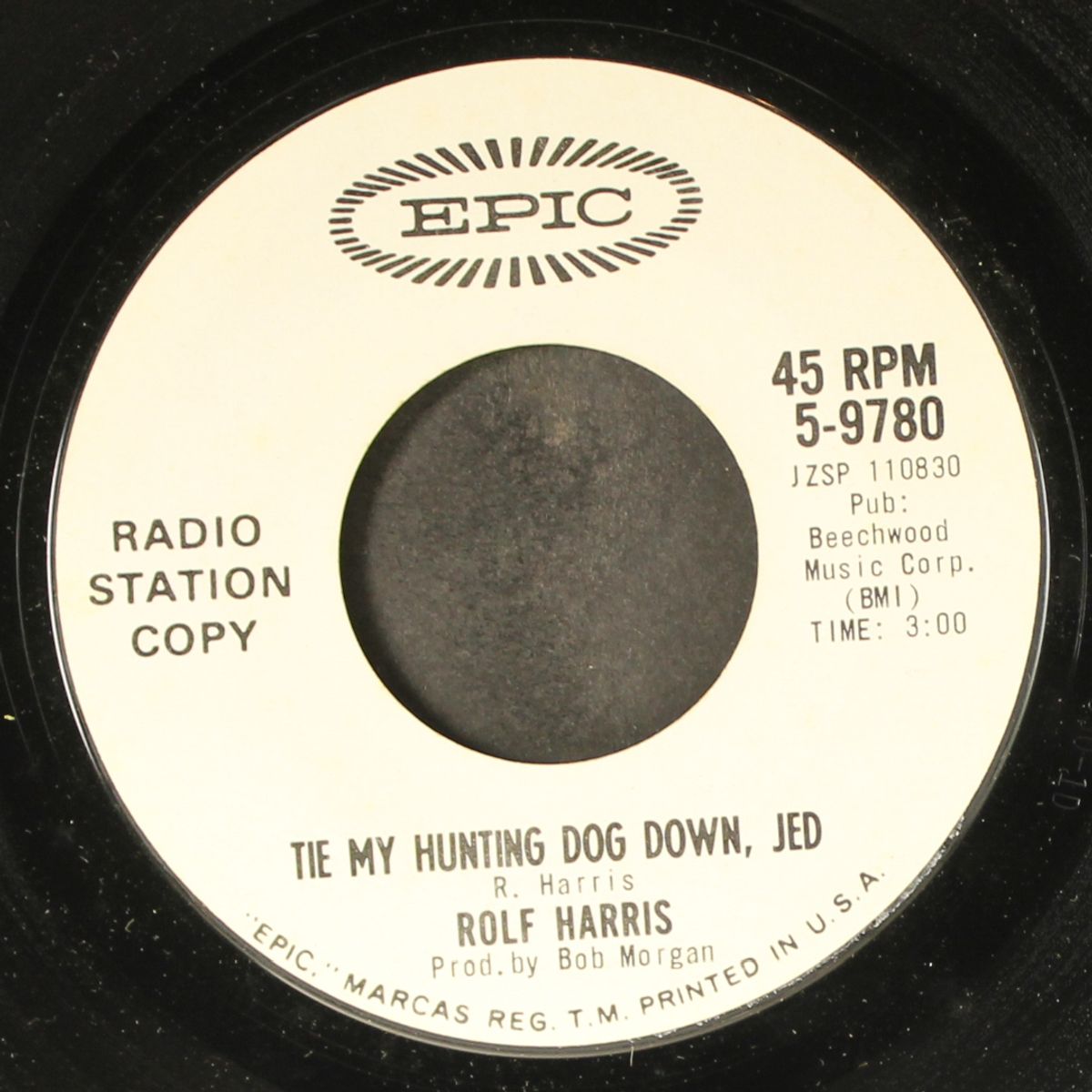 tie my hunting dog down, jed by ROLF HARRIS
