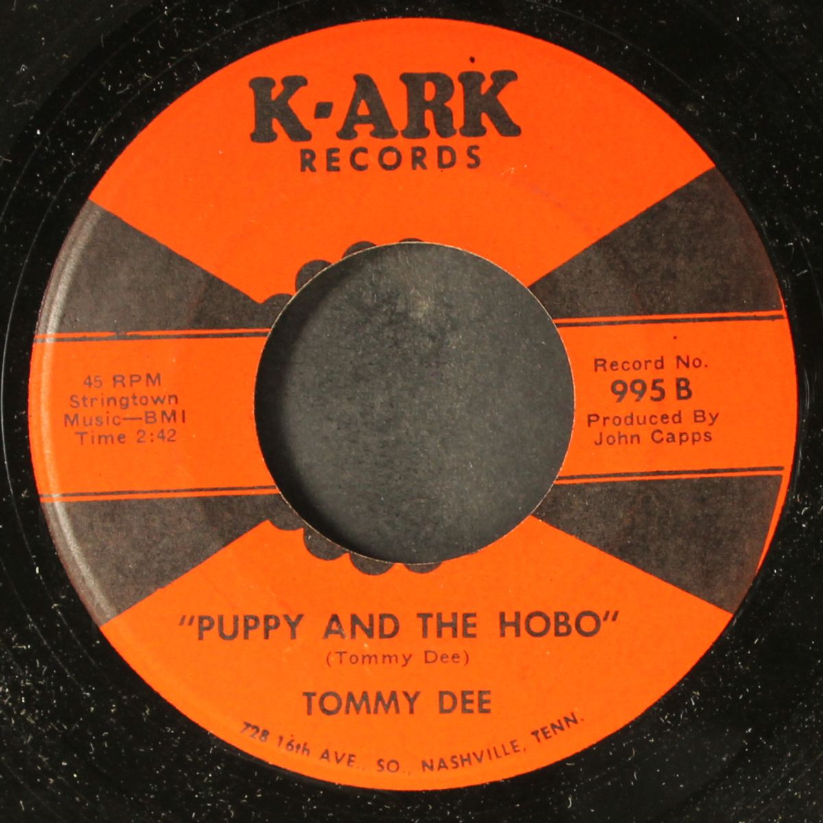 welfare cadillac / puppy and the hobo by TOMMY DEE