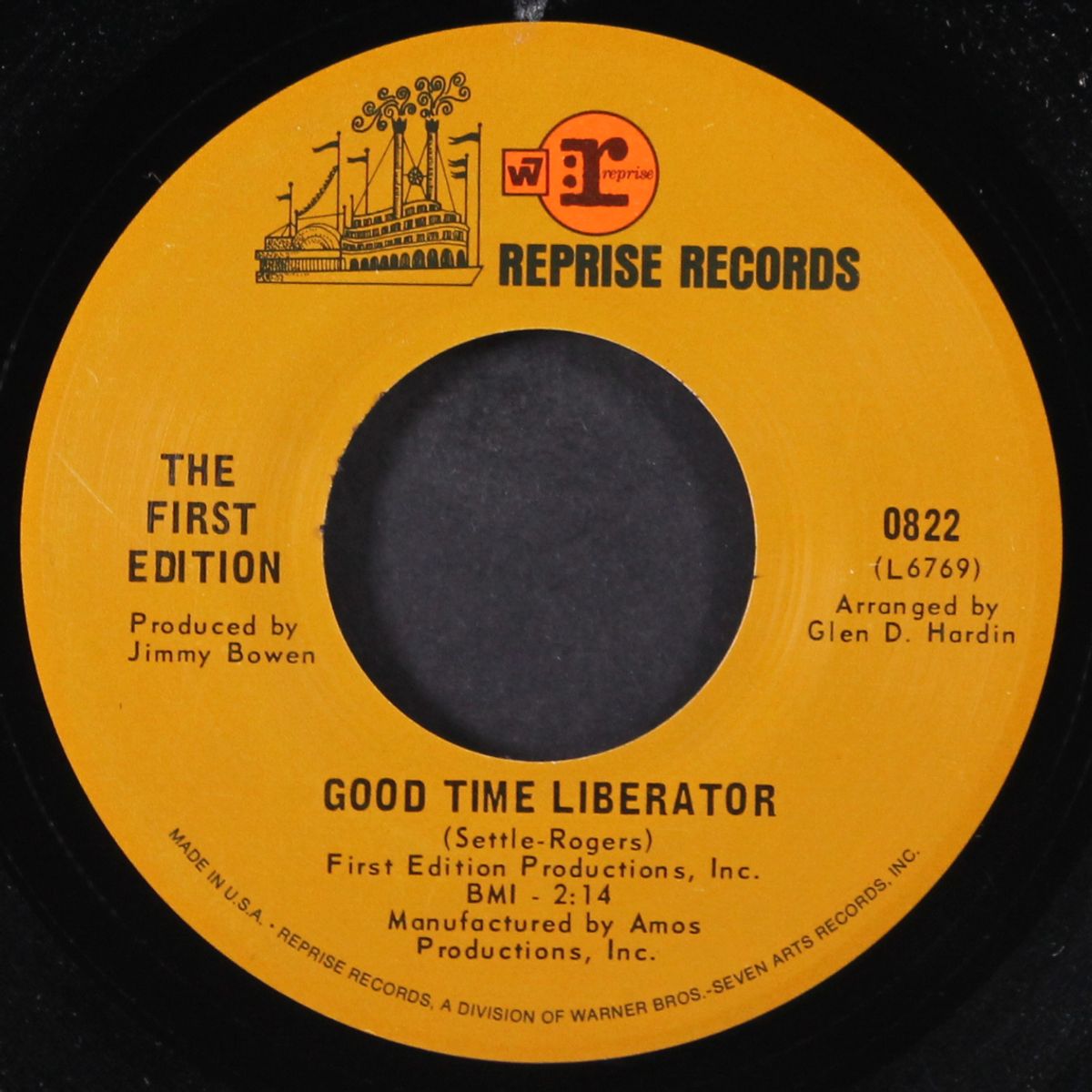 once again she's all alone / good time liberator by FIRST EDITION