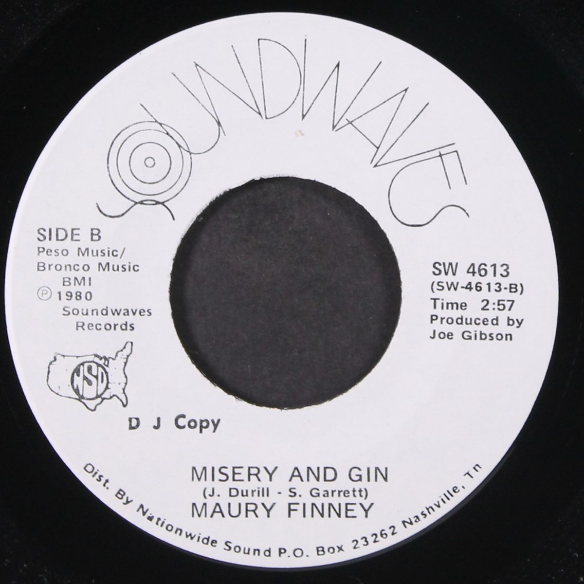lonely wine / misery and gin by MAURY FINNEY
