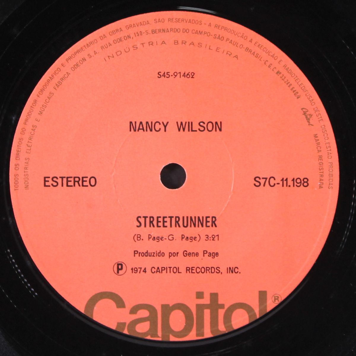 ocean of love / streetrunner by NANCY WILSON