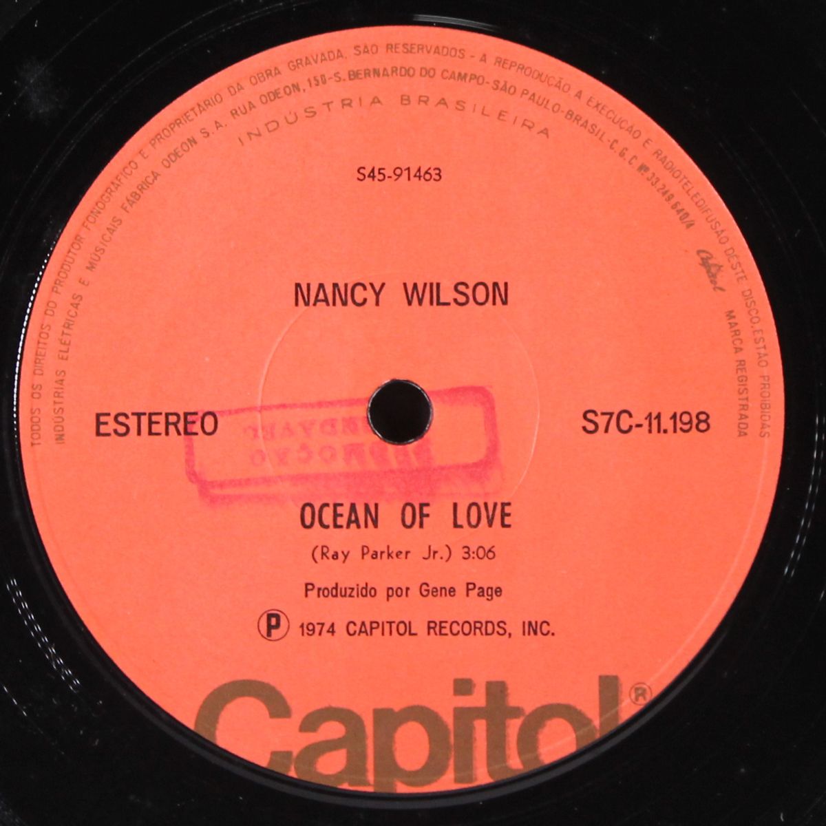 ocean of love / streetrunner by NANCY WILSON