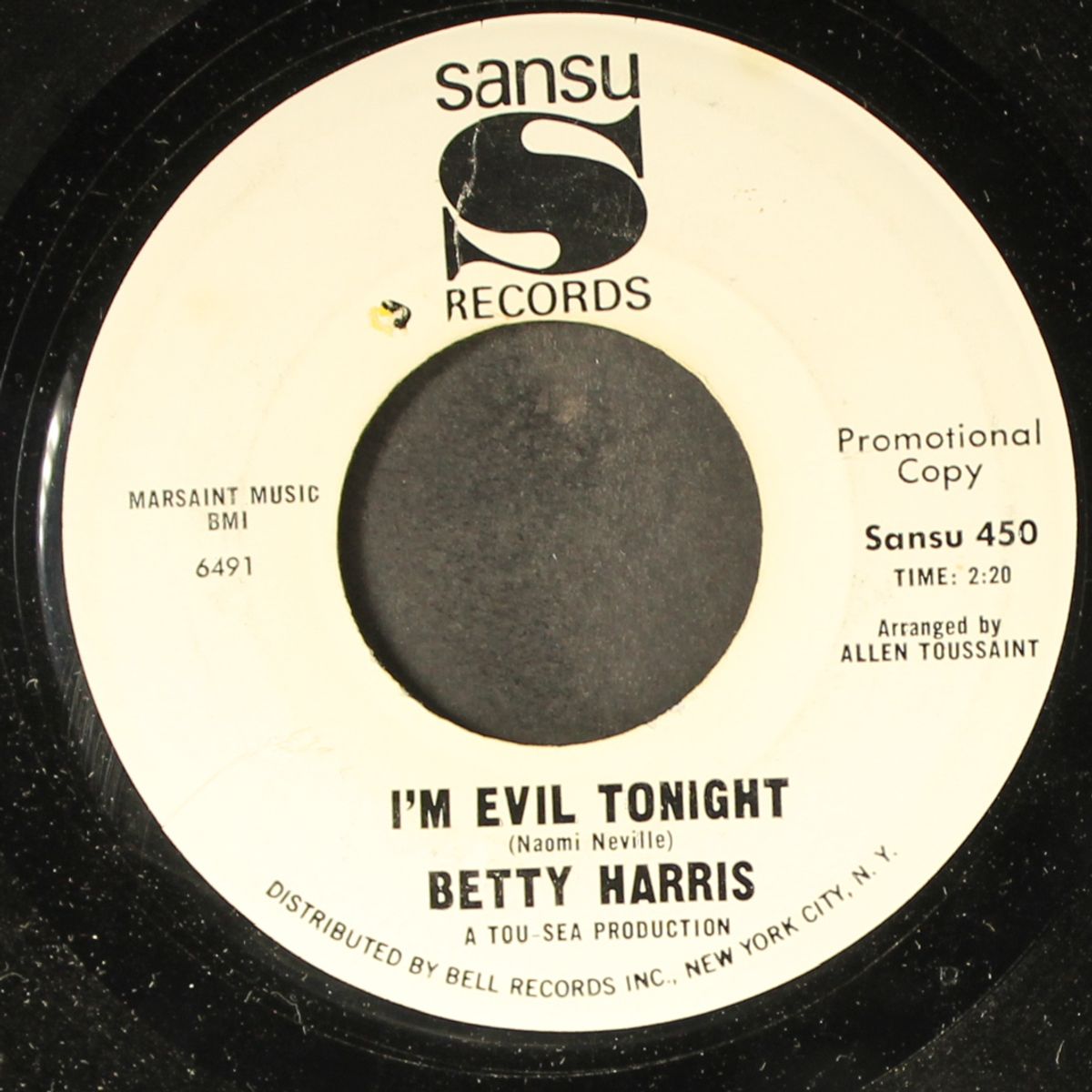 i'm evil tonight / what a sad feeling by BETTY HARRIS