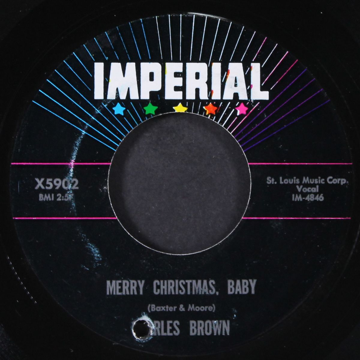 merry christmas, baby / i lost everything by CHARLES BROWN