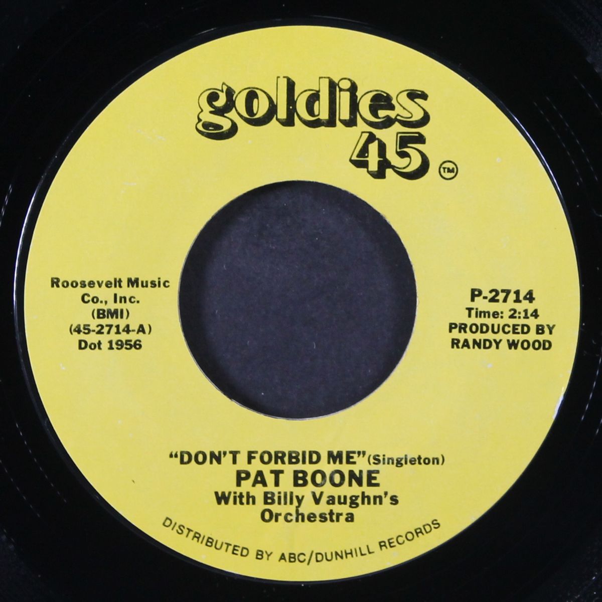 april love / don't forbid me by PAT BOONE
