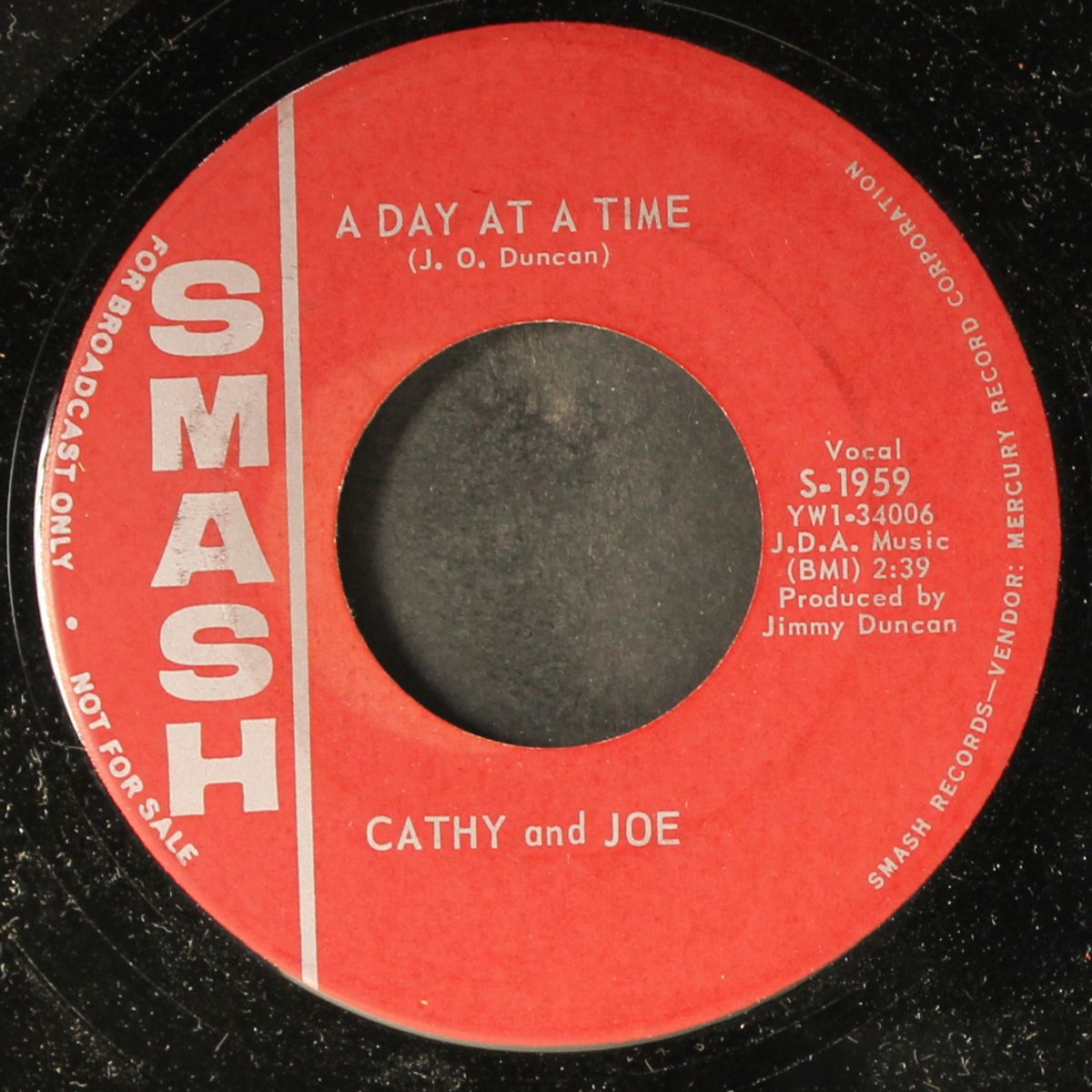 bye bye love / a day at a time by CATHY & JOE