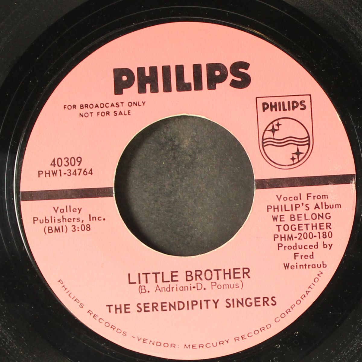 bells of rhymney / little brother by SERENDIPITY SINGERS