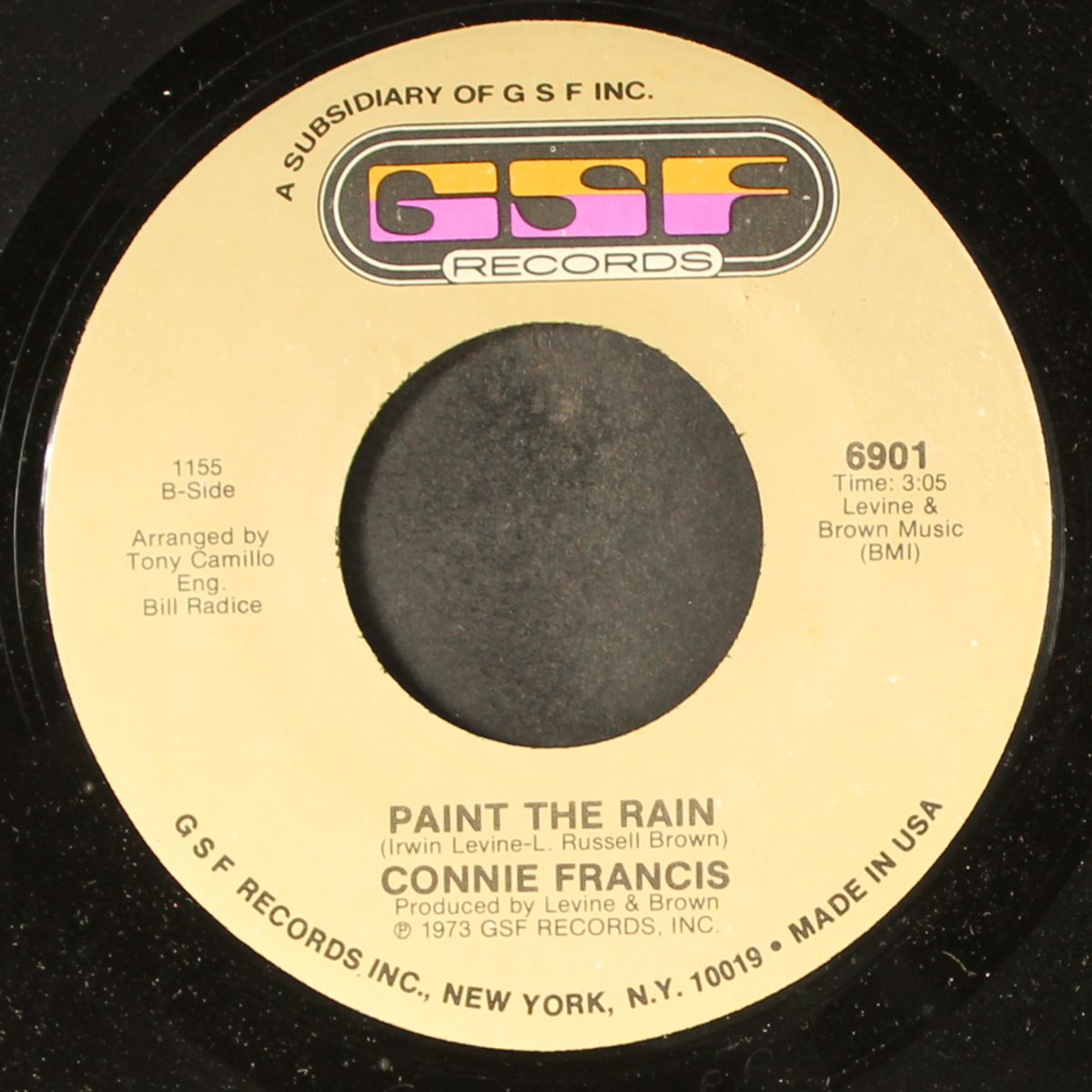 the answer / paint the rain by CONNIE FRANCIS