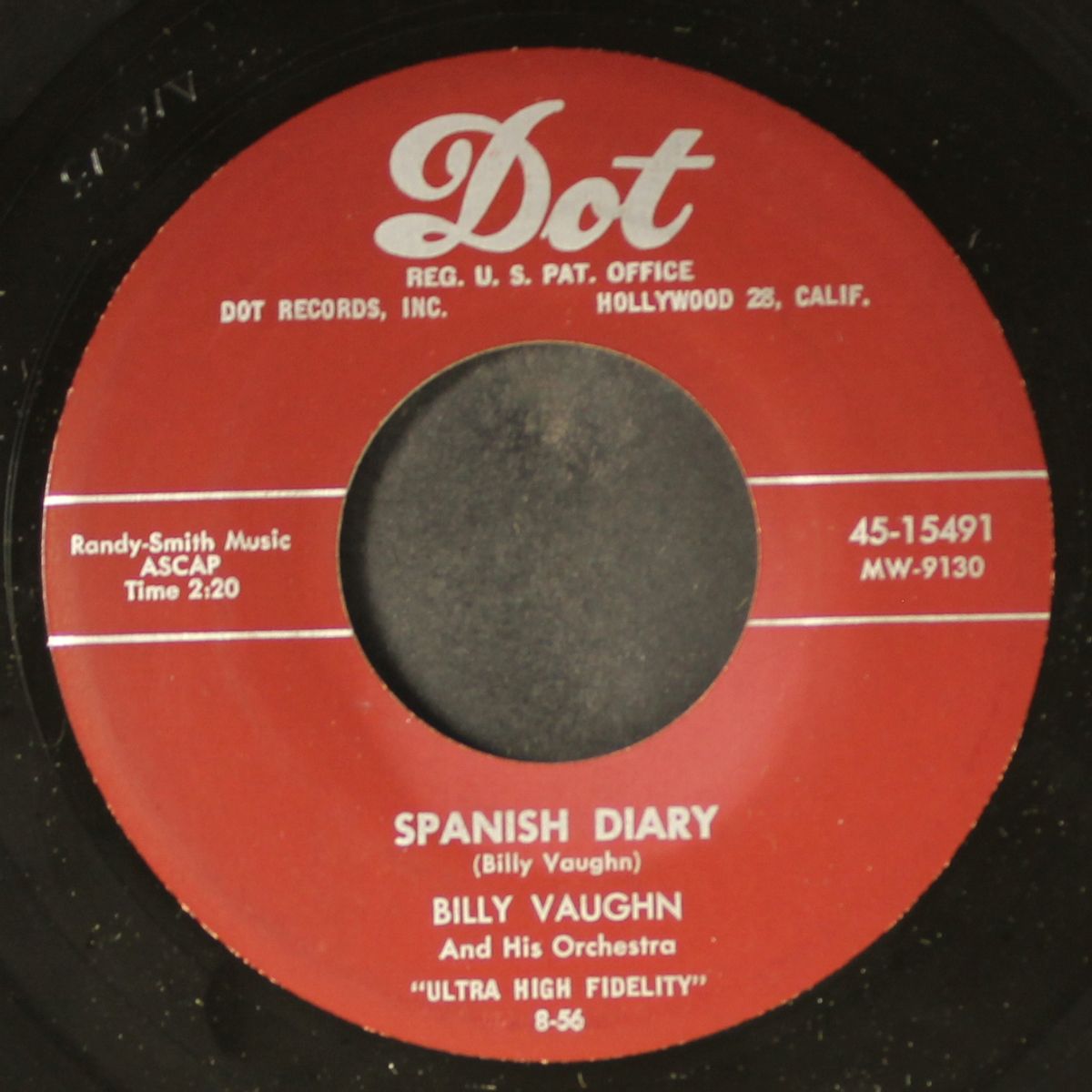 spanish diary by BILLY VAUGHN