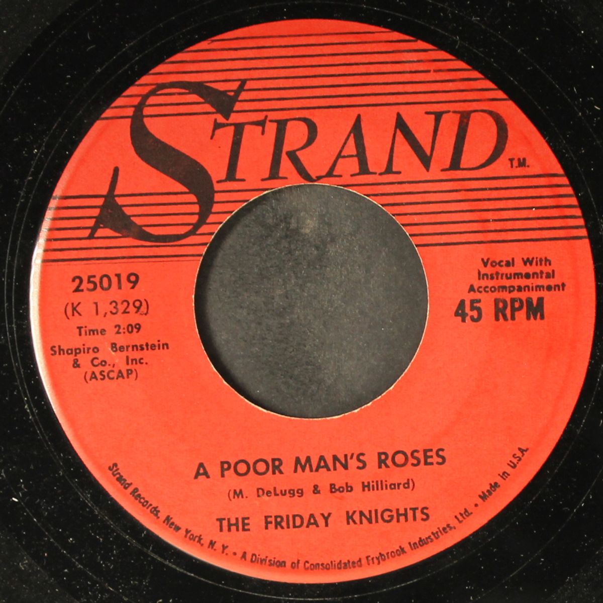 don't open that door / a poor man's roses by FRIDAY KNIGHTS