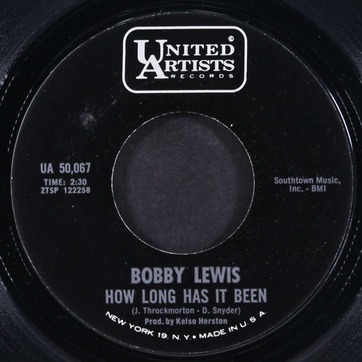 easy to say / how long has it been by BOBBY LEWIS