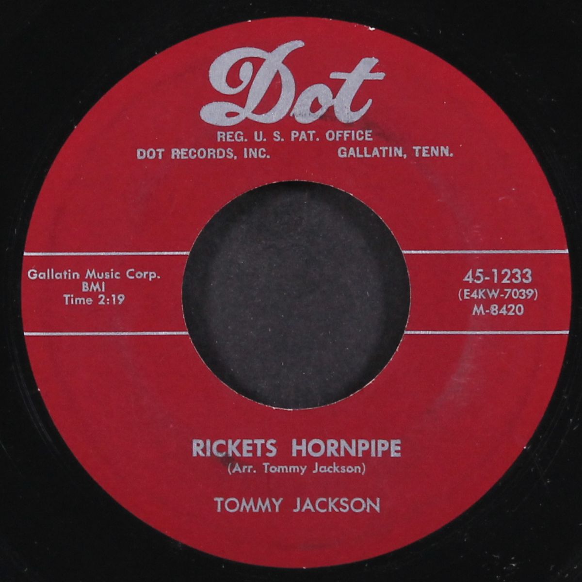 here and there / rickets hornpipe by TOMMY JACKSON