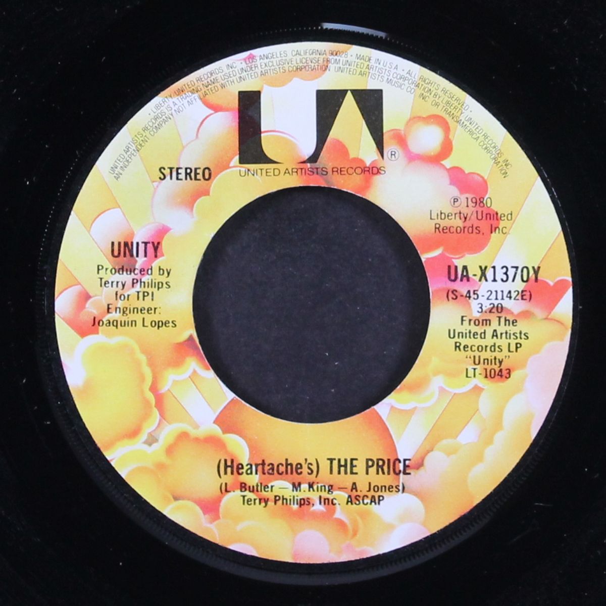 i don't think i can make it / (heartache's the price) by UNITY