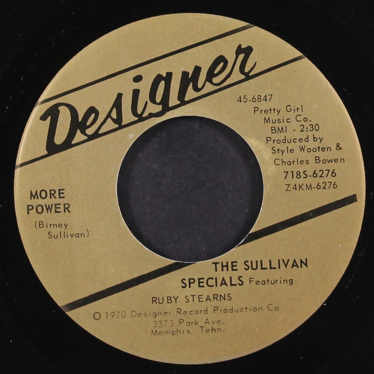 more power / just a little talk with jesus by SULLIVAN SPECIALS