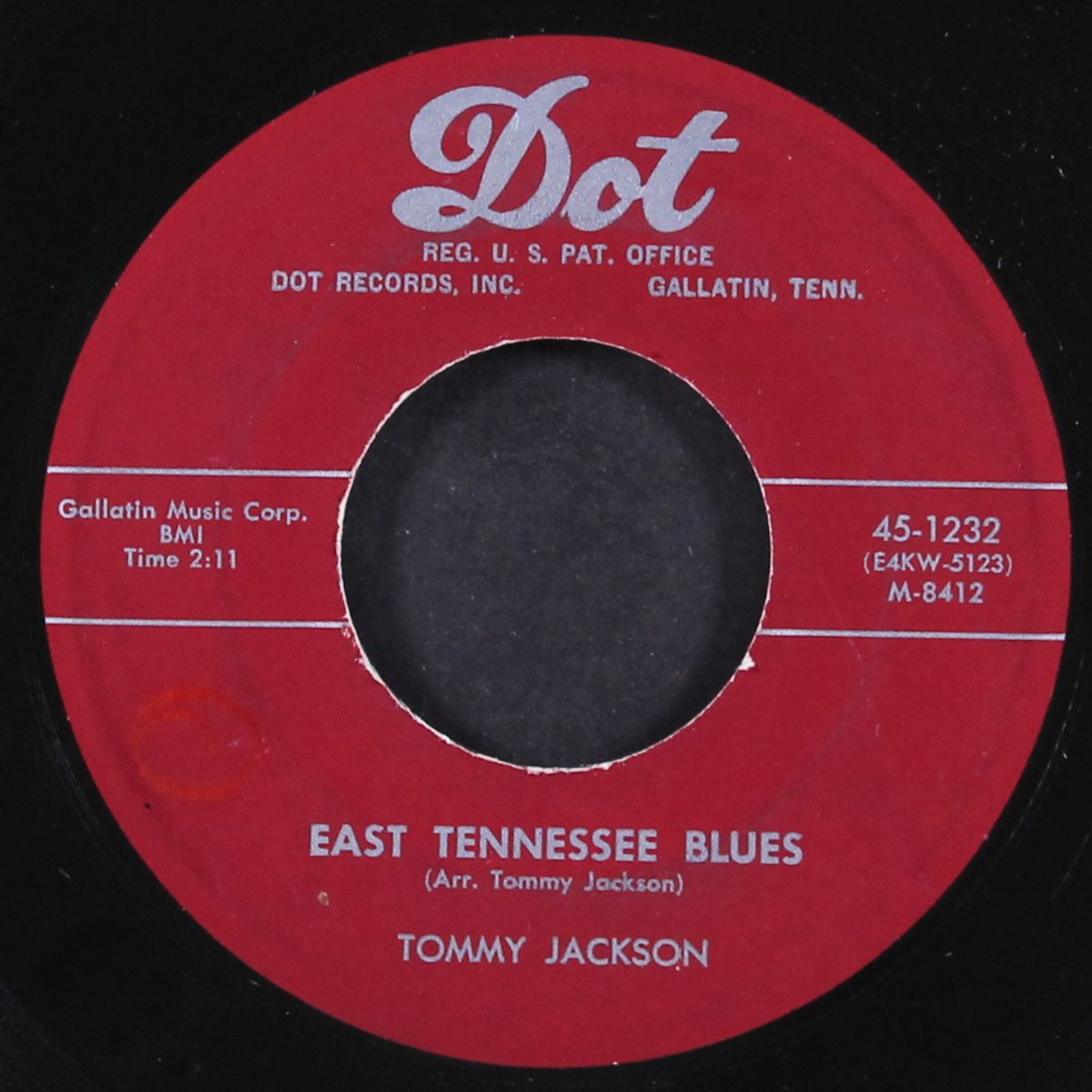 east tennessee blues / sally goodin' by TOMMY JACKSON