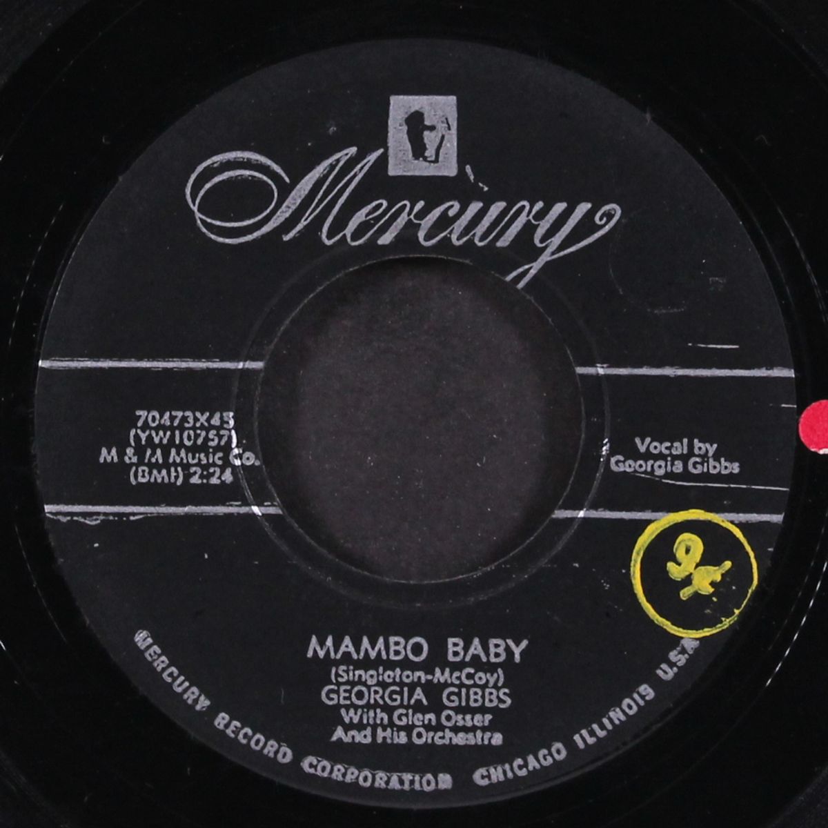 love me / mambo baby by GEORGIA GIBBS