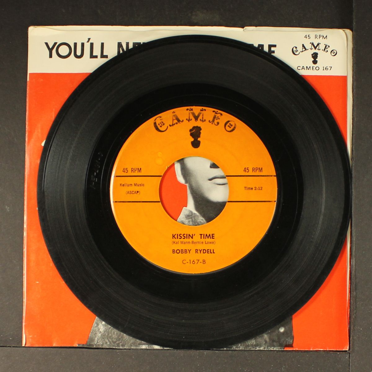 kissin' time / you'll never tame me by BOBBY RYDELL