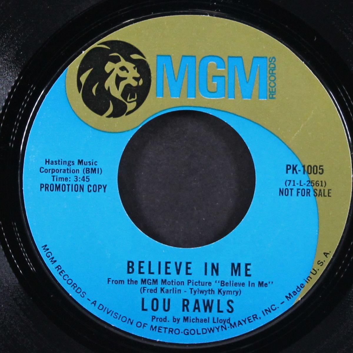 believe in me / same by LOU RAWLS