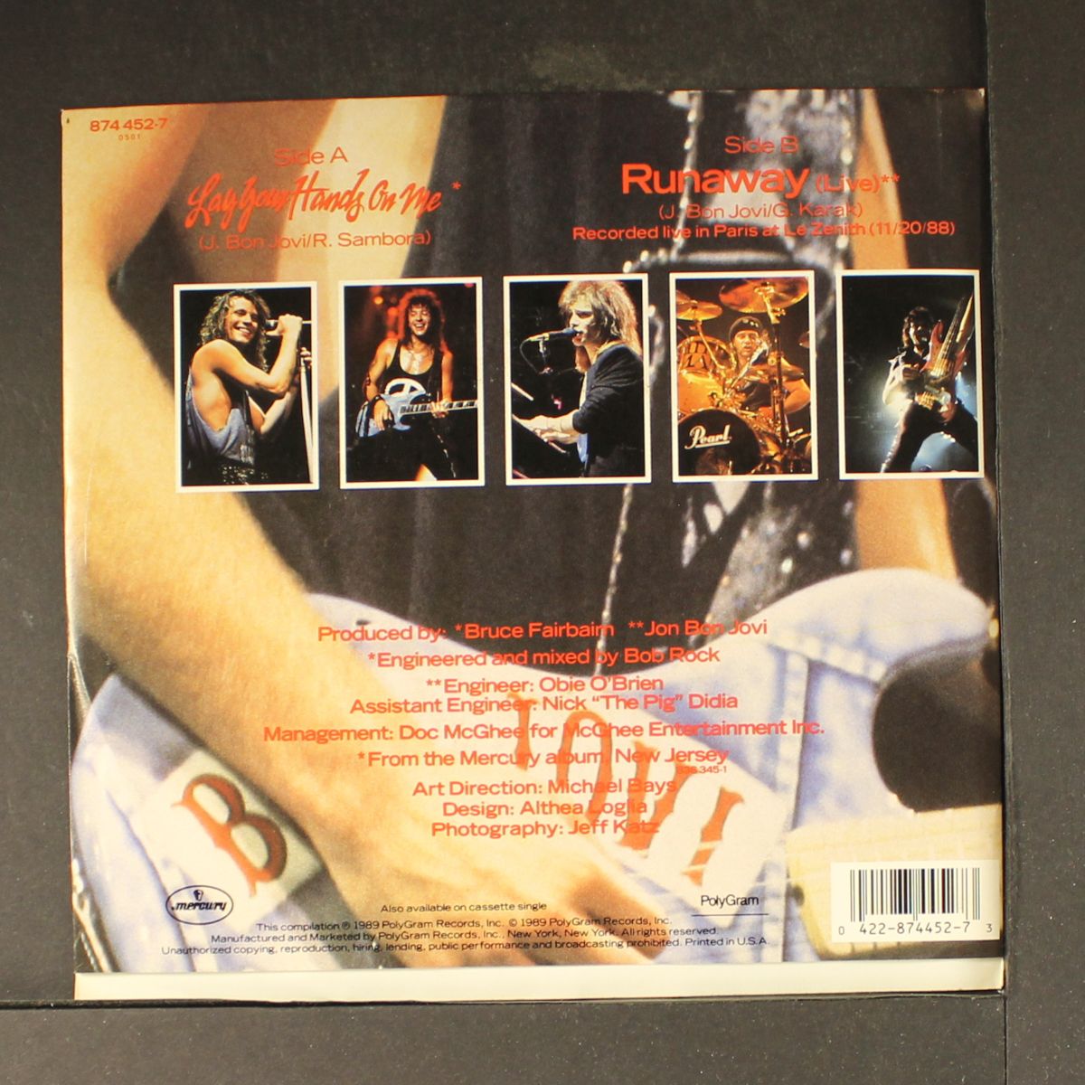 lay your hands on me by BON JOVI