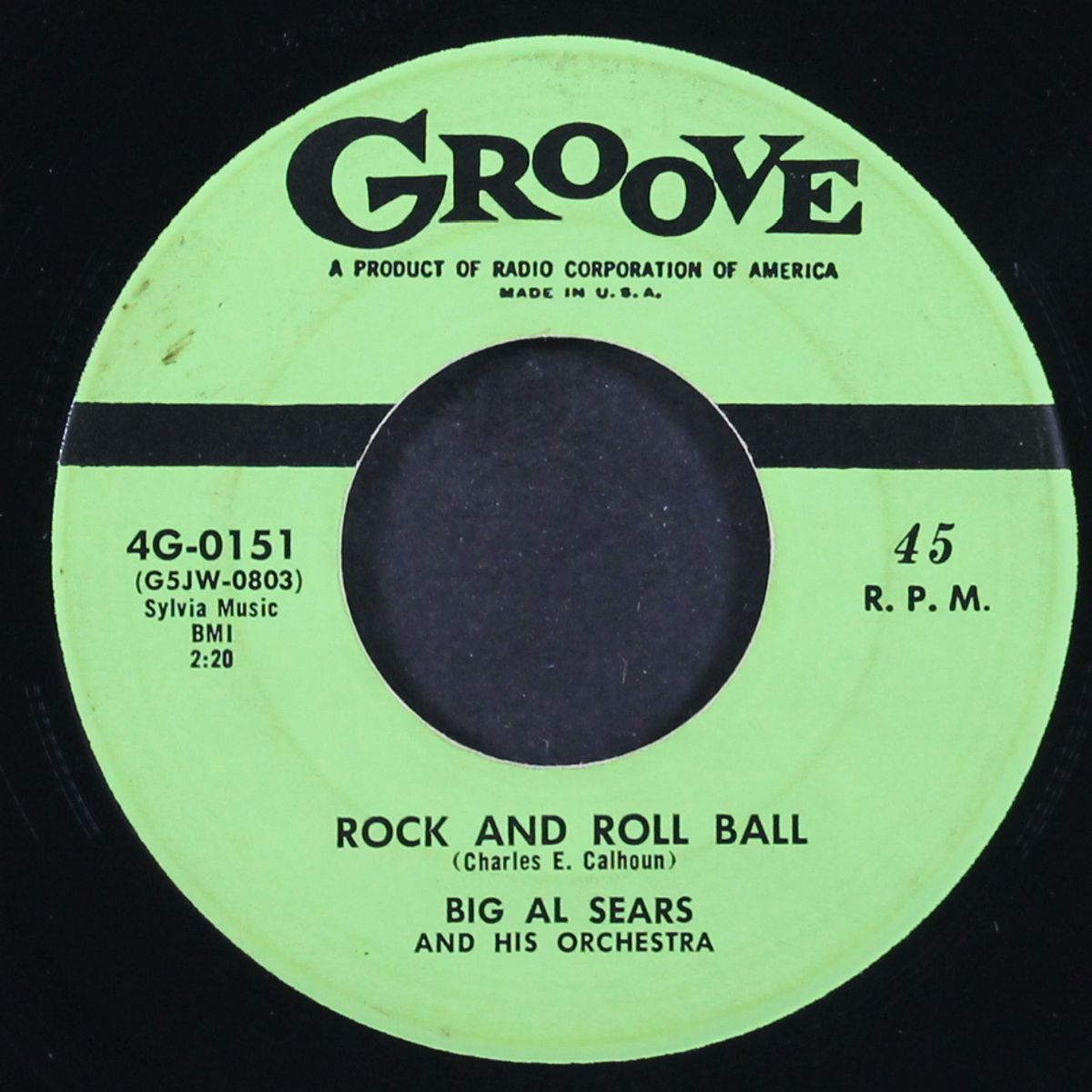 rock and roll ball / love call by BIG AL SEARS