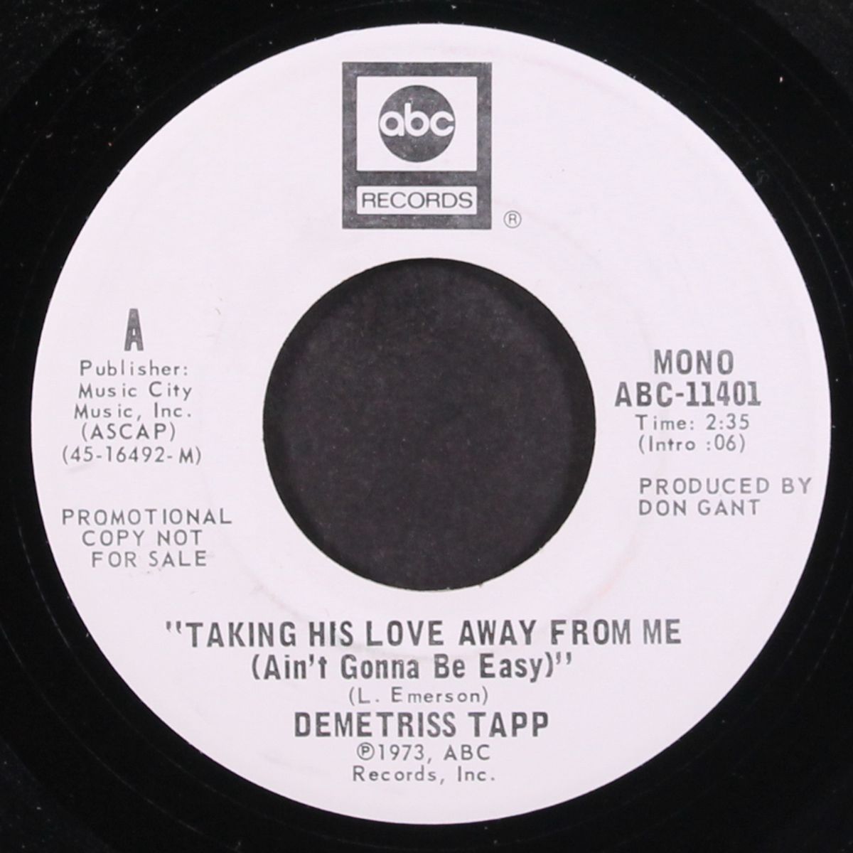 taking his love away from me by DEMETRISS TAPP